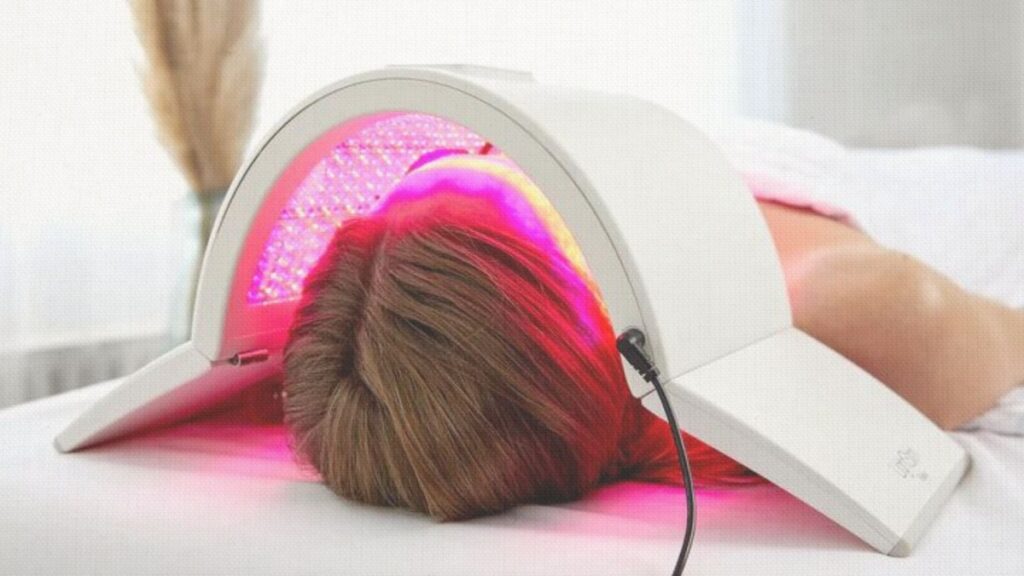 light therapy facial treatment at Bodytonic Medspa Cleveland